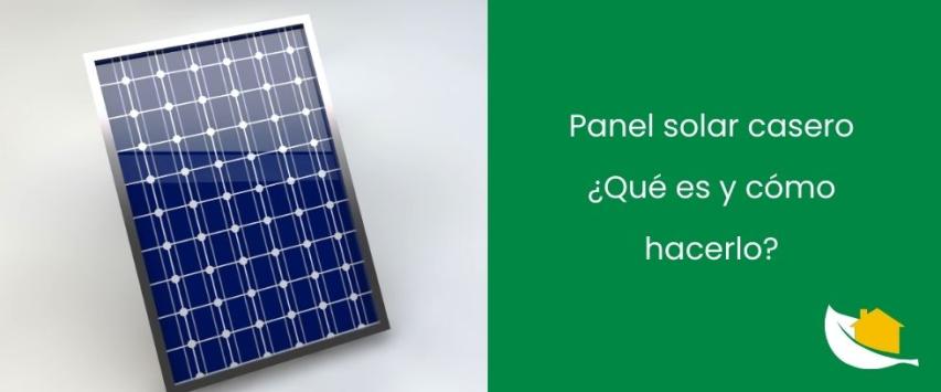 ¿Funciona un panel solar casero?