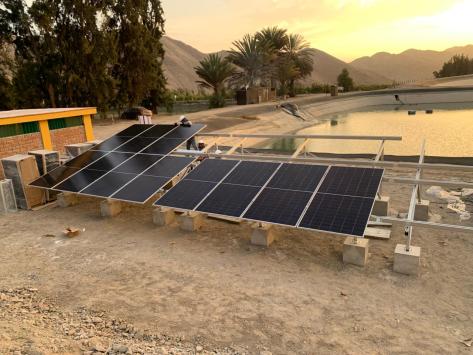 Centro turístico en Huayllay instala un kit solar híbrido para lograr autonomía energética
