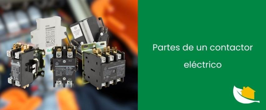 Partes de un contactor eléctrico