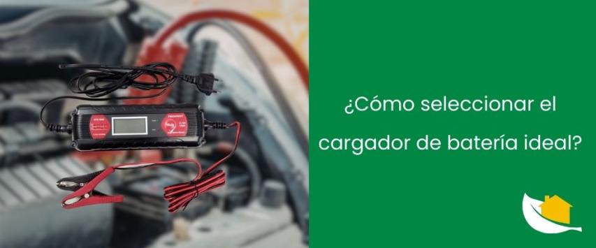 ¿Cómo seleccionar el cargador de batería ideal?