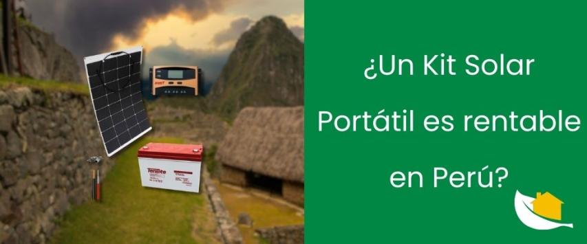 Sistema solar portátil para zonas rurales del Perú: solución práctica y eficiente