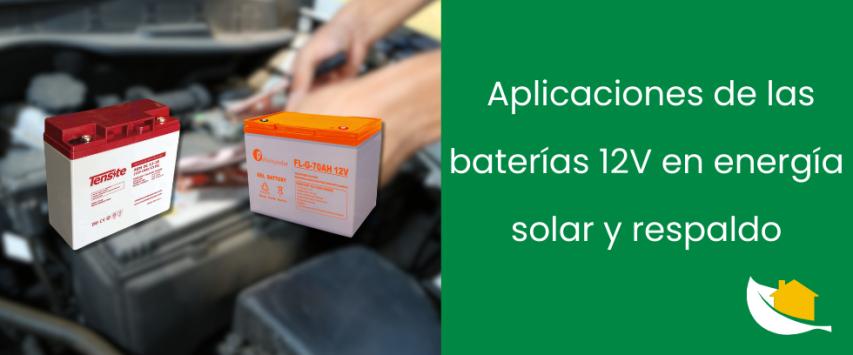 ¿Para qué sirve una batería 12V? Usos más comunes