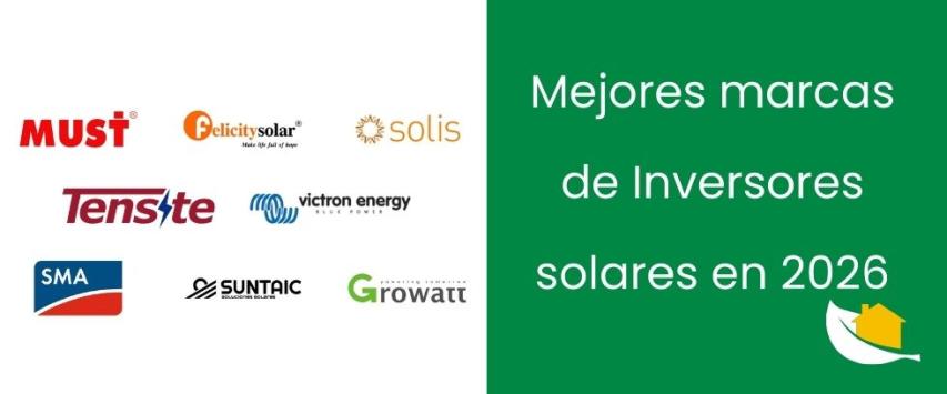 Mejores marcas de inversores para paneles solares