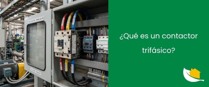 ¿Qué es un contactor trifásico?