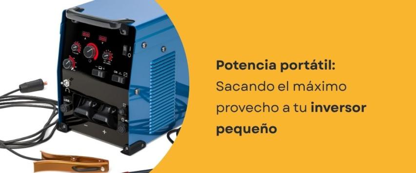 Qué puedes conectar a un inversor pequeño