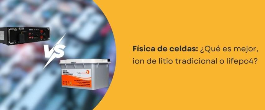 ¿Qué es mejor, ion de litio o lifepo4?