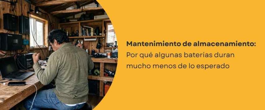 ¿Por qué algunas baterías duran mucho menos de lo esperado?
