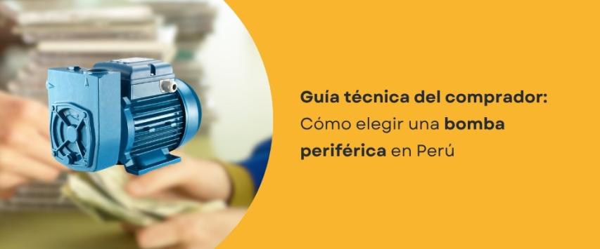 ¿Cómo elegir una bomba periférica?