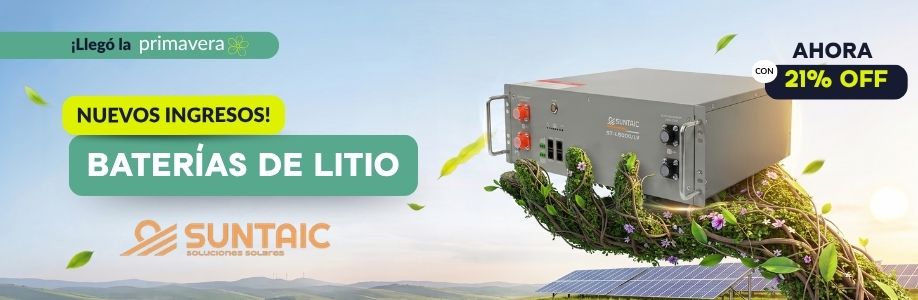 Nuevo ingreso inversores híbridos solis Nuevos ingresos baterías de litio